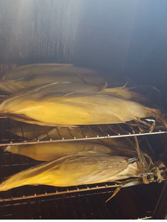 A picture of Smoke corn on the cob.