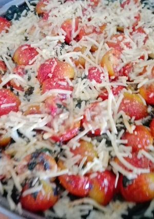 Una foto de Lasagna de acelgas