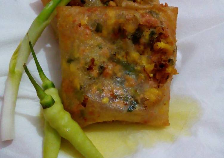 Cara Gampang Membuat Martabak Telur special, Lezat