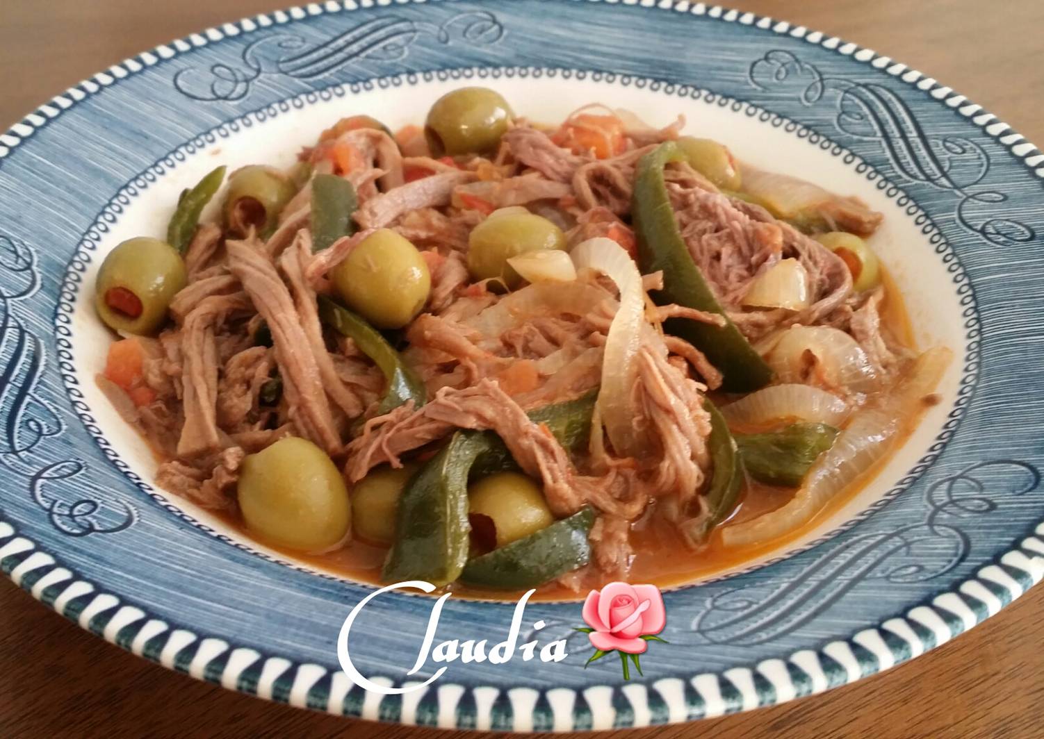 Guiso De Carne Deshebrada🌹 Receta De Compartiendo Sazón Con Claudia 🌹 ...