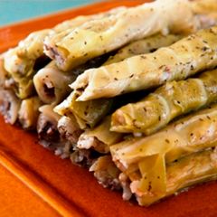 A picture of Stuffed cabbage leaf rolls - Warak malfoof mehshi.