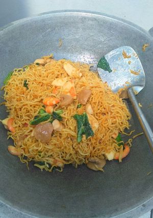 Foto resep Mie goreng seafood