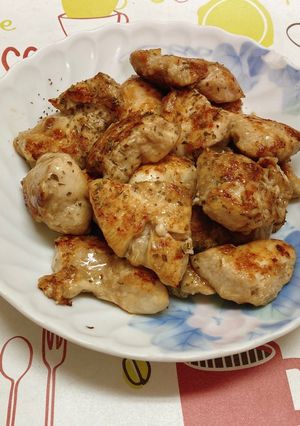 A picture of Pan-Fried Five-Spice Chicken Strips.