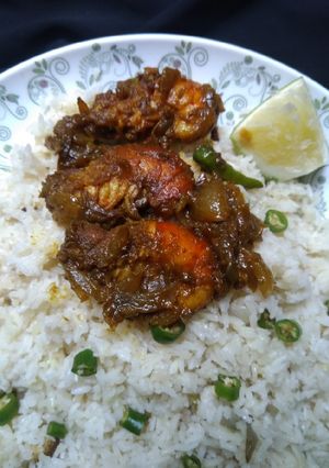 গলদা চিংড়ি ভুনা রেসিপির প্রধান ছবি