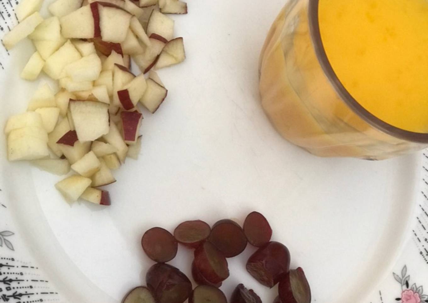 Fruit custard