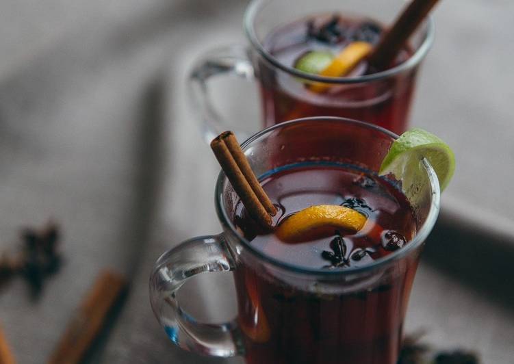 Steps to Prepare Speedy Non-alcoholic mulled wine