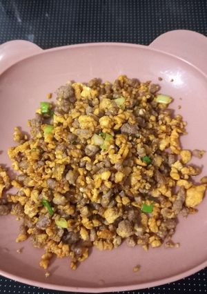 Foto resep Oseng telur daging (start 1Y+)