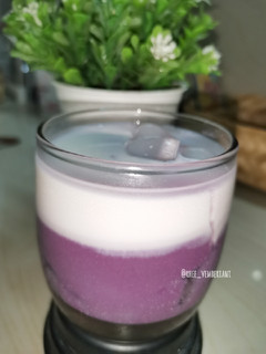 Foto resep Korean Sweet Potato Latte (Goguma Latte 고구마 라떼)