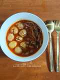 Bakso / Pentol Kuah Pedas (Kuah Mercon)