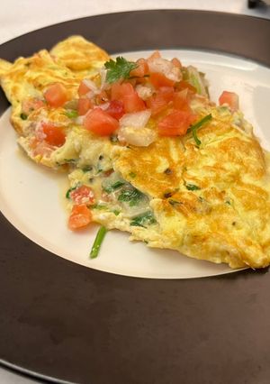 【AJ歐美食鋪】🥚蛋包莎莎醬🥚| 簡單快速 健康 清爽 的食譜成品照片