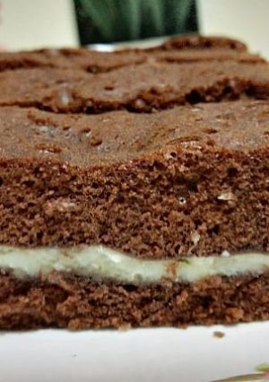 Foto resep Brownies Kukus Lapis Durian