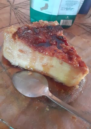 Una foto de Budín de pan súper fácil y riquísimo