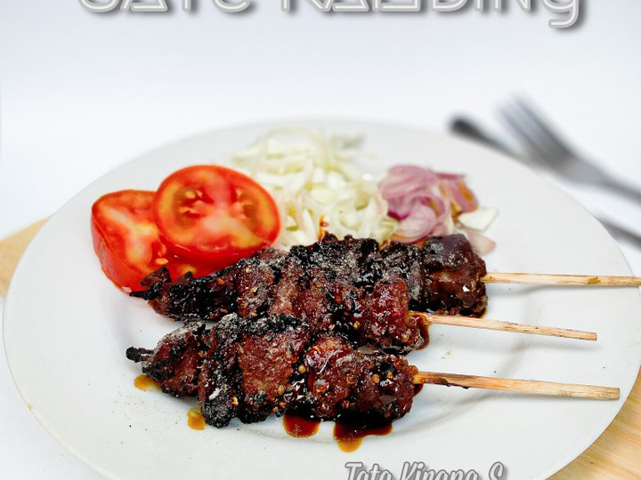 Langkah Mudah untuk Membuat Sate Kambing (hati &amp;amp;daging) Anti Gagal