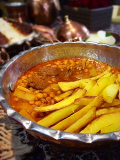 عکسی از دستور خورش قیمه
