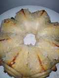 Budín de coco