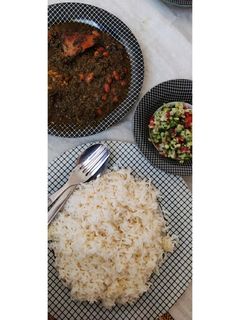 عکسی از دستور قورمه سبزی با مرغ