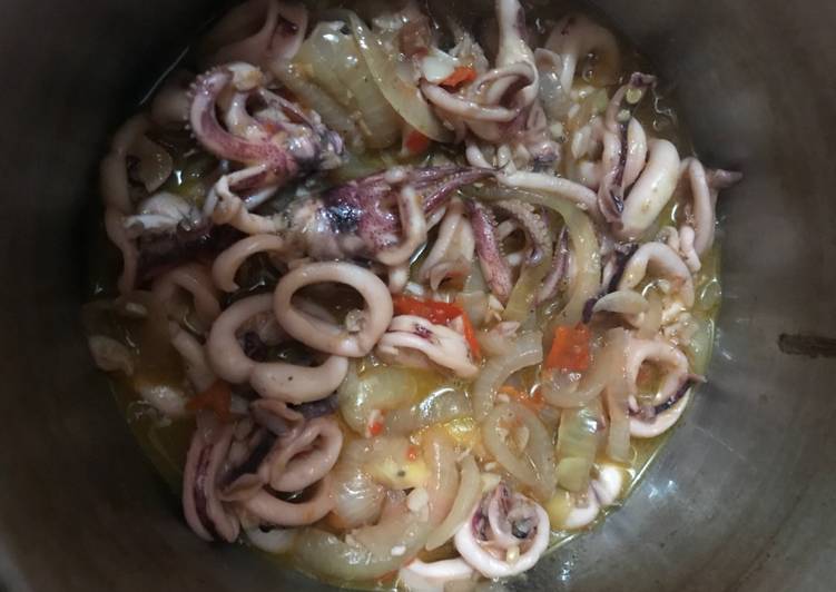 Resep Cumi saus mentega, Anti Gagal