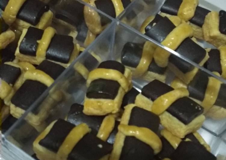 Resep Choco Stick Cookis Teflon (Takaran Sendok) Anti gagal😍 No Mixer, Lezat Sekali