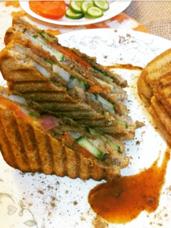 A picture of Bombay Masala Sandwich.