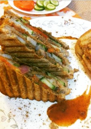A picture of Bombay Masala Sandwich.