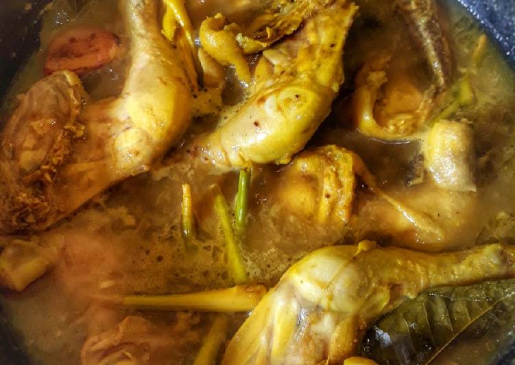 Resep Ayam Ungkep Bumbu Kuning Asam Manis Oleh Pranita