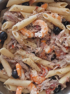 Foto de Massa de Atum e Camarão