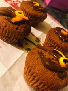 Narancsos csokis muffin 🍊🍫🧁 recept fotója