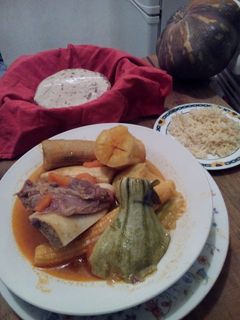 Una foto de Sopa de res