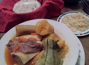 Una foto de Sopa de res