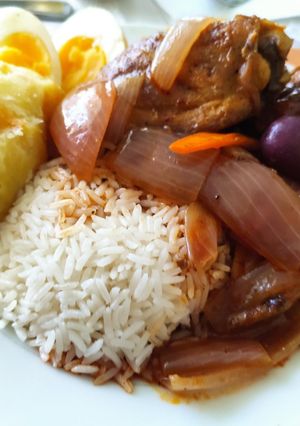 Una foto de Escabeche de Pollo