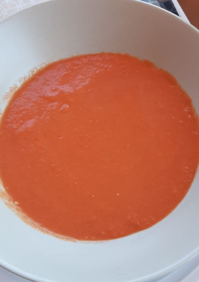 Una foto de 🍅Gazpacho Casa Cristi🫑🥒🧄