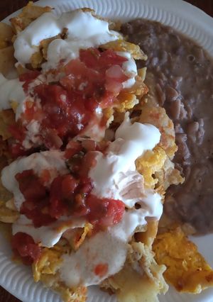 Una foto de Desayuno: Tortillas con huevo