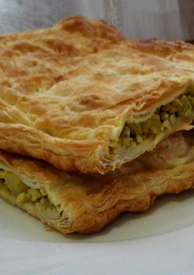 Una foto de Empanada de carne al curry