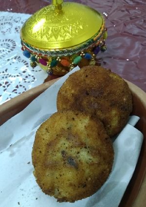 A picture of Masala cheese cutlets...