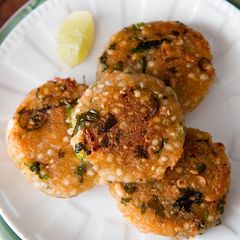 A picture of Sabudana Tikki.