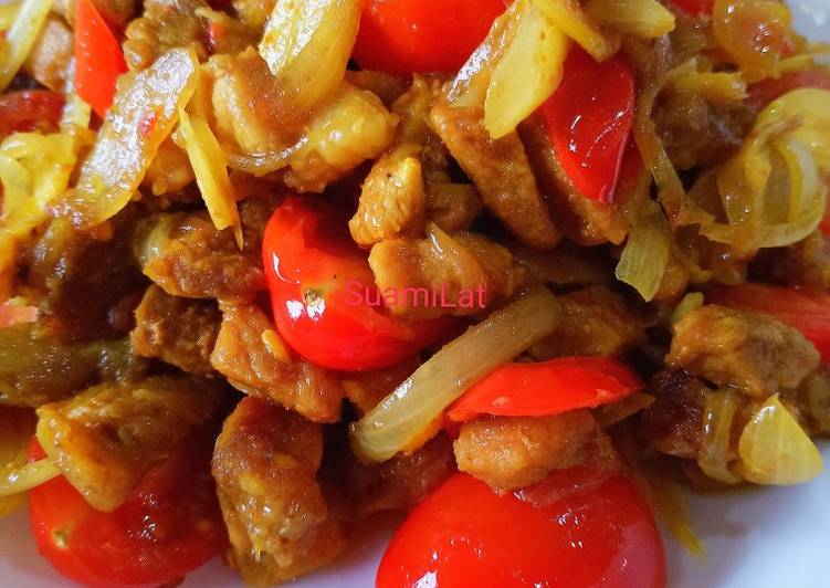 Resepi Daging Goreng Kunyit yang Yummy