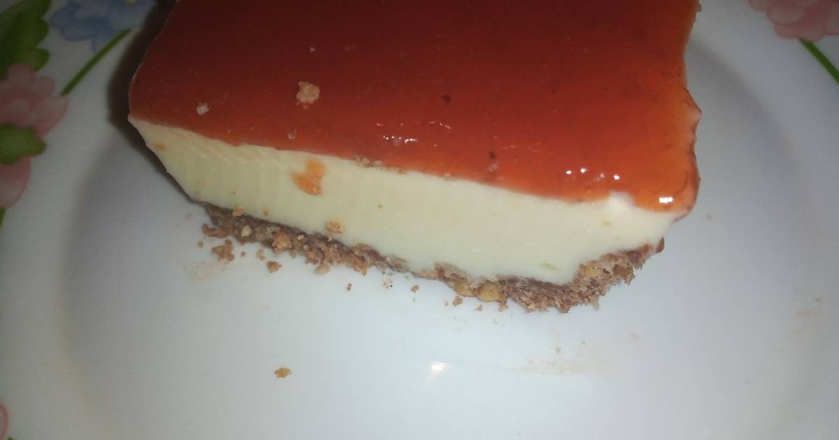 Cheesecake De Mermelada Sin Horno Receta De Nahir Santana Cookpad 8524