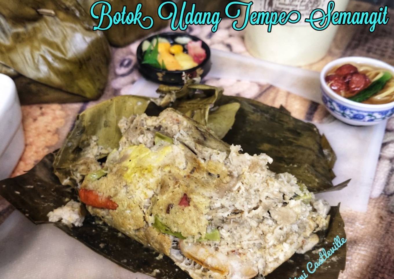 Botok Udang Tempe Semangit