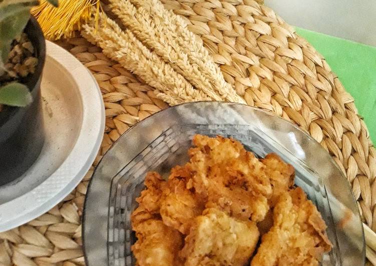 Resep Terbaik Ayam Pop Corn Crispy Mantul Banget