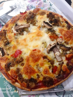 عکسی از دستور پیتزا مخلوط🍕