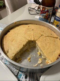 Foto de Torta de frango de liquidificador