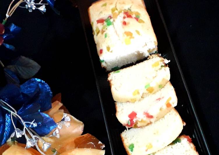 Tutti frutti malai cake