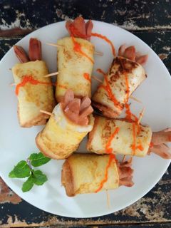 Foto resep Roti tawar Sosis