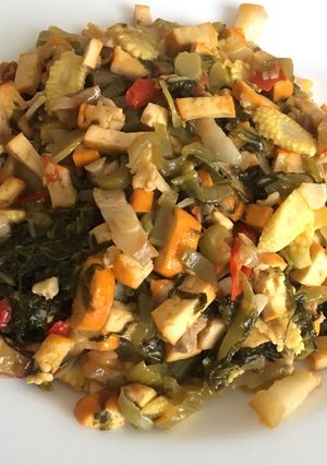 Foto resep Sayur asin pedes