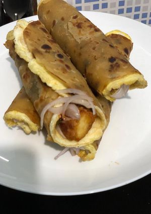 মশালা পনির রোল(Masala Paneer Roll recipe in Bengali) রেসিপির প্রধান ছবি