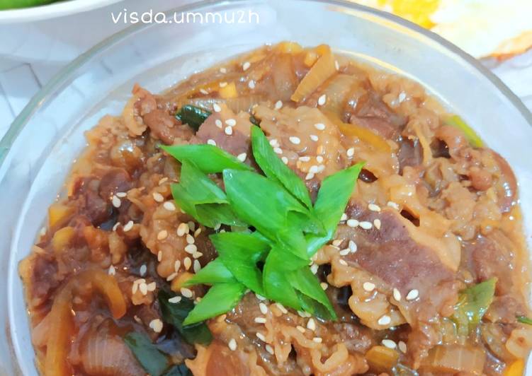 Resep Beef Teriyaki ala Yoshinoya 🥓 yang Enak