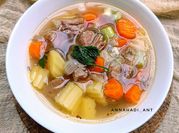 Gambar sup daging sapi