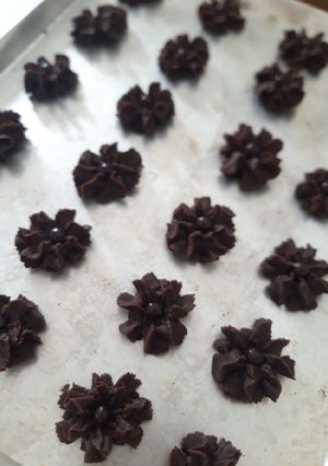 Foto resep Kue semprit coklat (Milo)