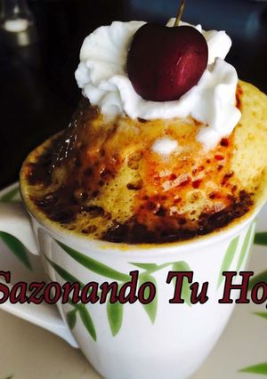 Una foto de Mugs vanilla cake💖