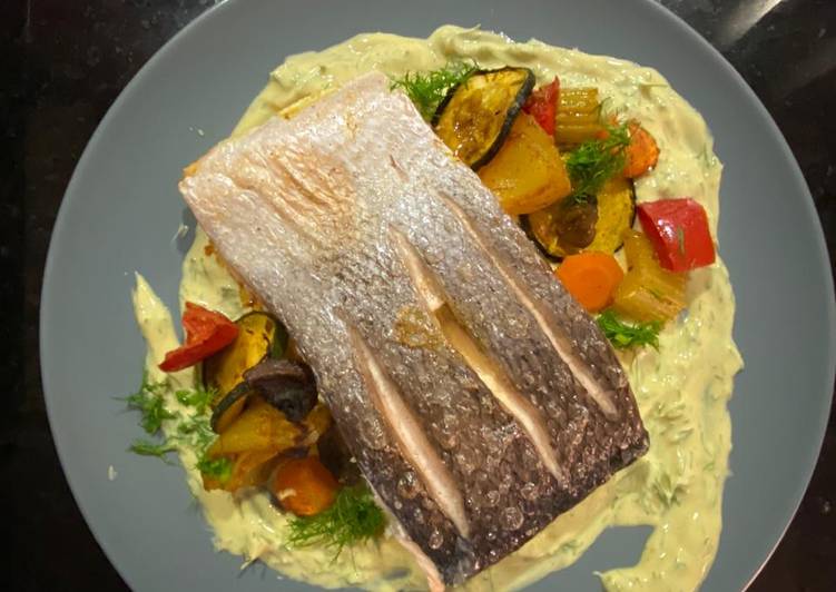 Recipe of Any-night-of-the-week Salmon with Veggies